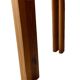 Silvio Coppola dining table with 4 dining chairs for Fratelli Montina