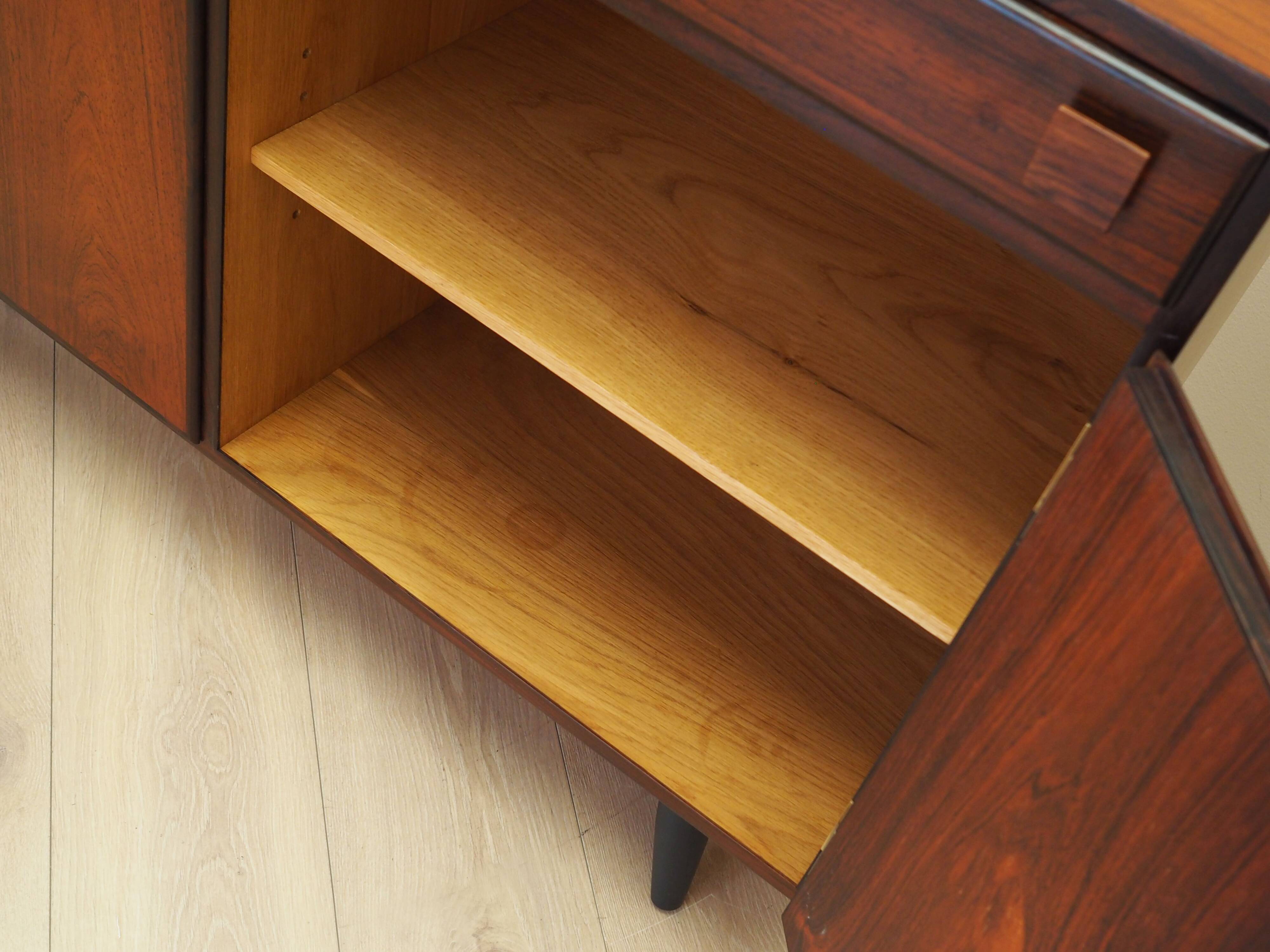 Rosewood cabinet, Danish design, 1960s, manufacturer: O. Bank Larsen