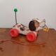 Wooden Fisher Price trainer dog 1965