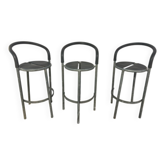 3 Fritz Hansen stools
