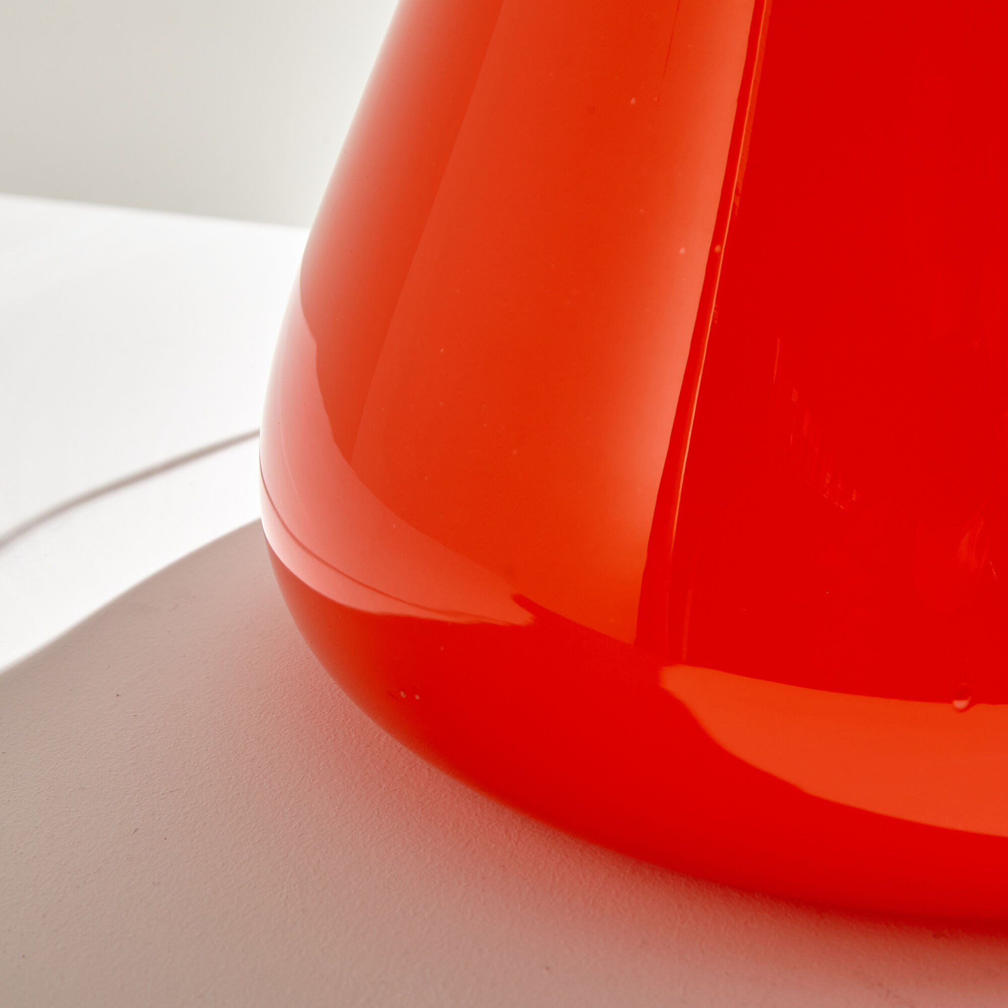 Birillo glass floor lamp by carlo nason for mazzega