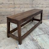 bench in Burmese teak