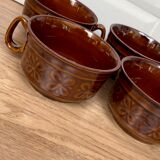 Set of 4 bistro cups