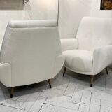 Pair of Italian armchairs from the 1950s
