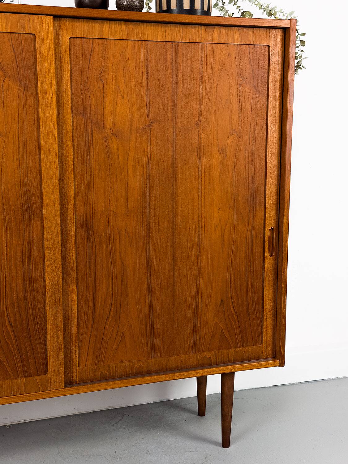 Danish Teak Cabinet by Carlo Jensen for Hundevad & Co., 1960s