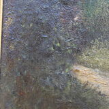 Oil on canvas Landscape nineteenth century