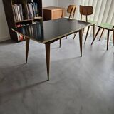 Polish table from the 1960s with a crank.