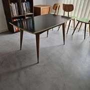 Polish table from the 1960s with a crank.