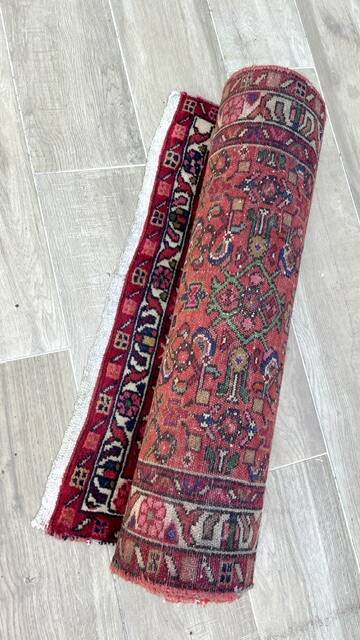 Tapis de couloir oriental époque Art déco