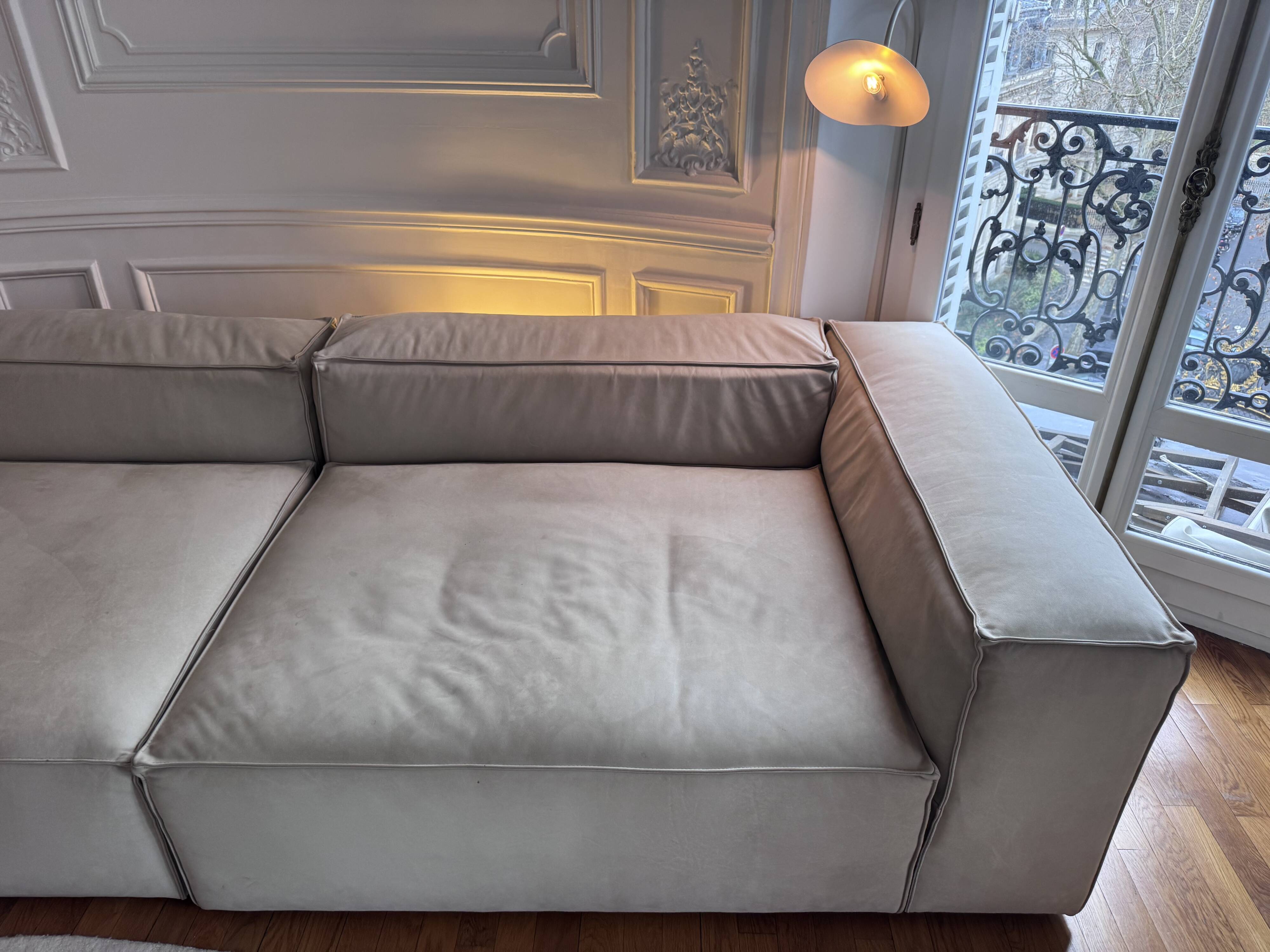 Bolia Cosima Canapé - XL - Suede - Exceptional condition