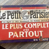 Plaque Émaillée « Le Petit Parisien »