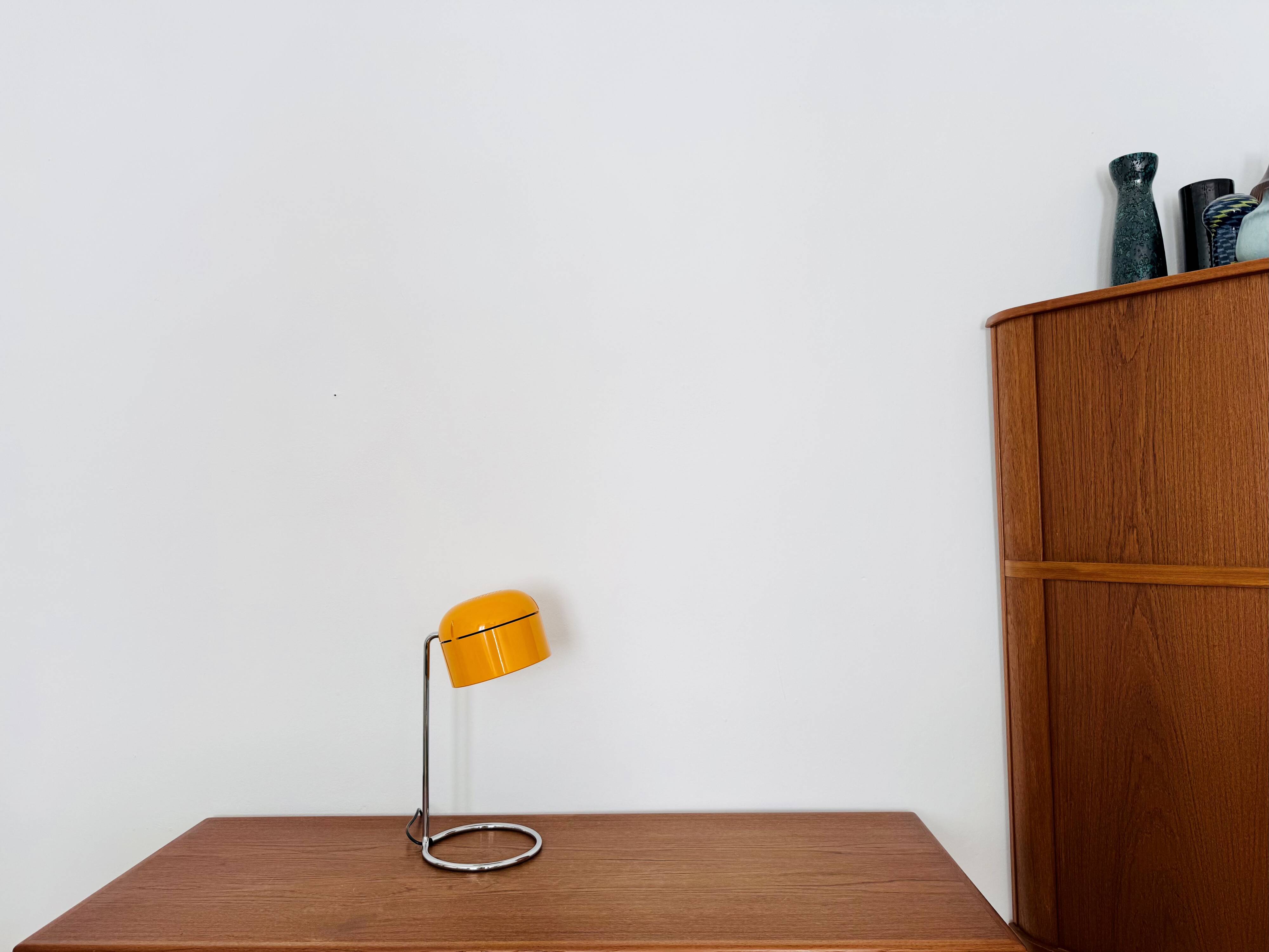1 of 3 Adjustable Space Age Spot Table Lamps by Arnold Berges for Staff