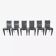 Set of 6 Louis 20 chairs, 90s design by Philippe Starck for Vitra