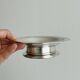 Silver-plated metal butter dish Coquillor