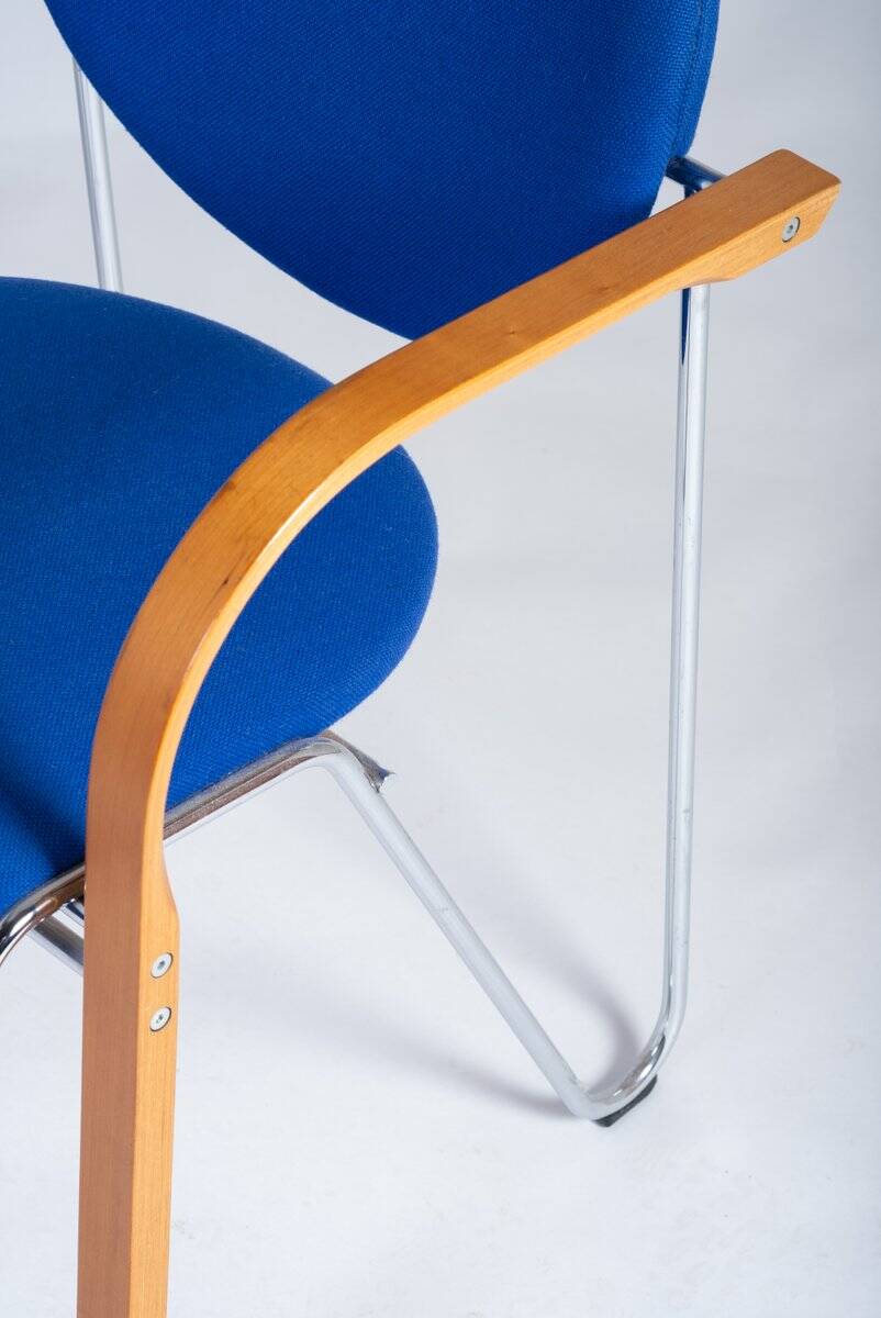 Stackable Chairs by Four Design, Denmark, 1980s, Set of 6