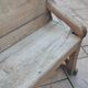 3 meter long solid wood bench