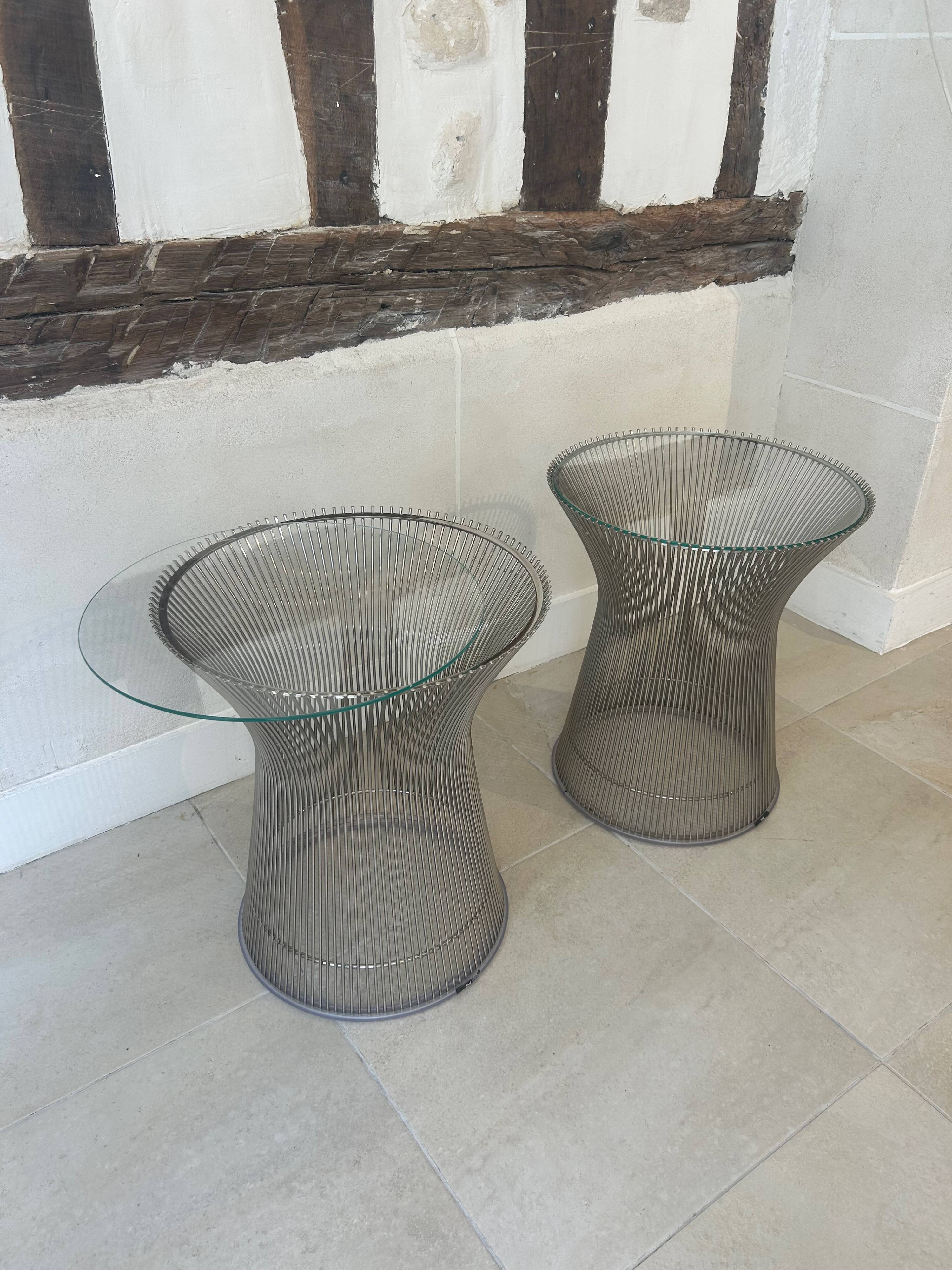 Knoll Warren Platner Side Tables by Warren Platner for Knoll