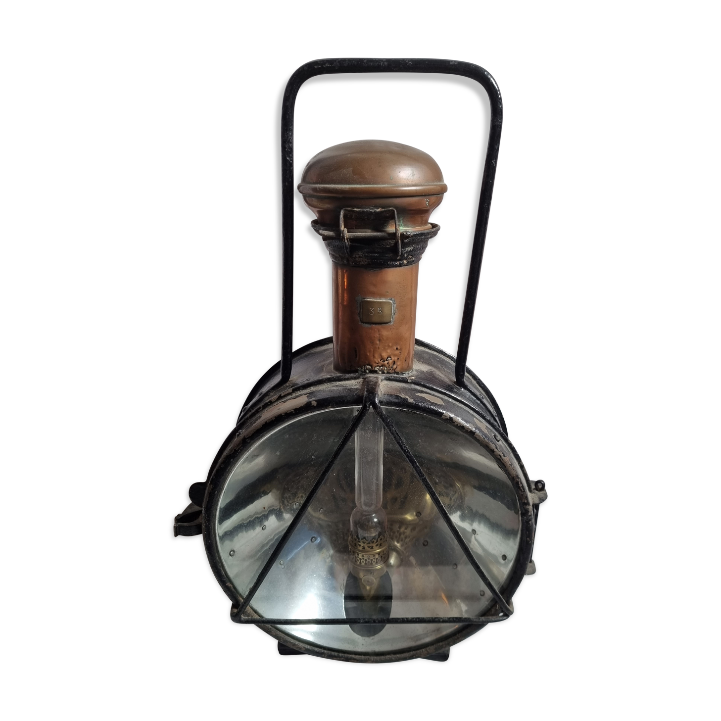 Sncf railway lamp from 1940