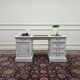 Classic English White Chesterfield Desk