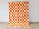 Orange Moroccan rug in natural wool, 250cm x 150cm