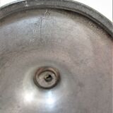 Pair of patinated tin candle holders design metawa holland 70s