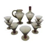 Vintage cocktail service