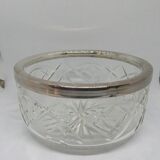 Crystal cutting and Metal agented cup