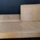 Canapé cuir beige smala de chezcinnz