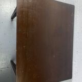 Wooden side table with drawer.
