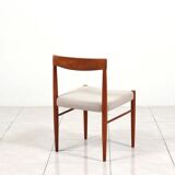 2 chaises de salle à manger en teck par HW Klein pour Bramin Mobler