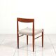 2 chaises de salle à manger en teck par HW Klein pour Bramin Mobler