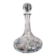 Bohemian cut crystal wine decanter