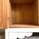 Parisian wardrobe made of solid wood