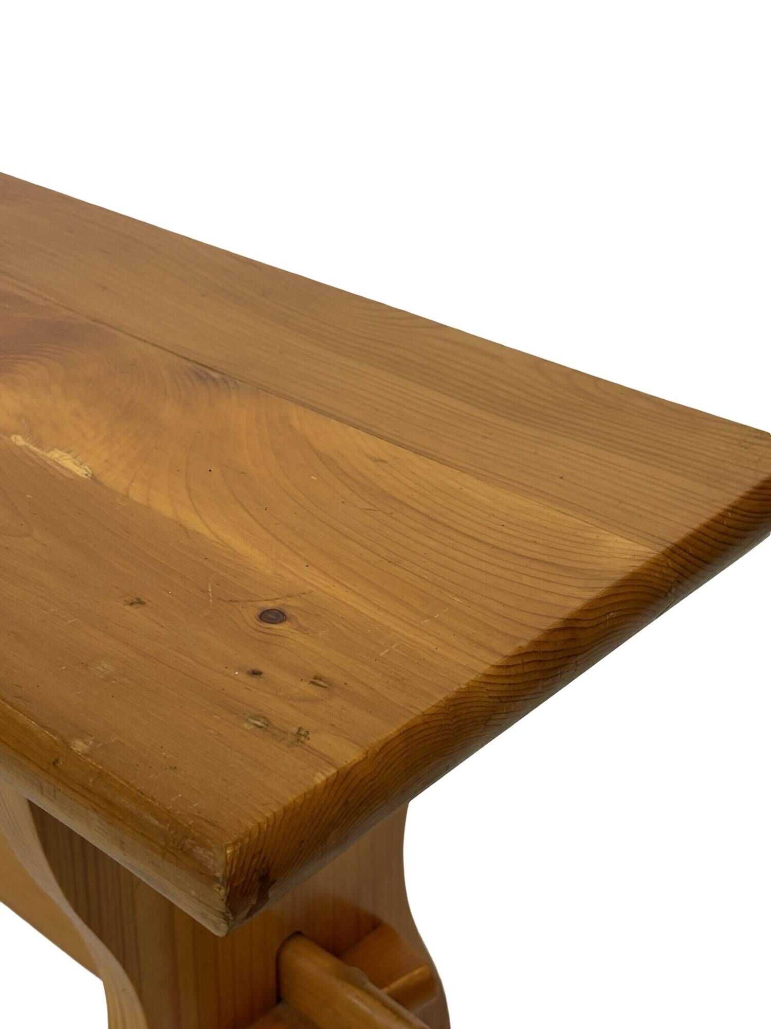 Vintage Pine Bench – 1960s Scandinavian Design small model