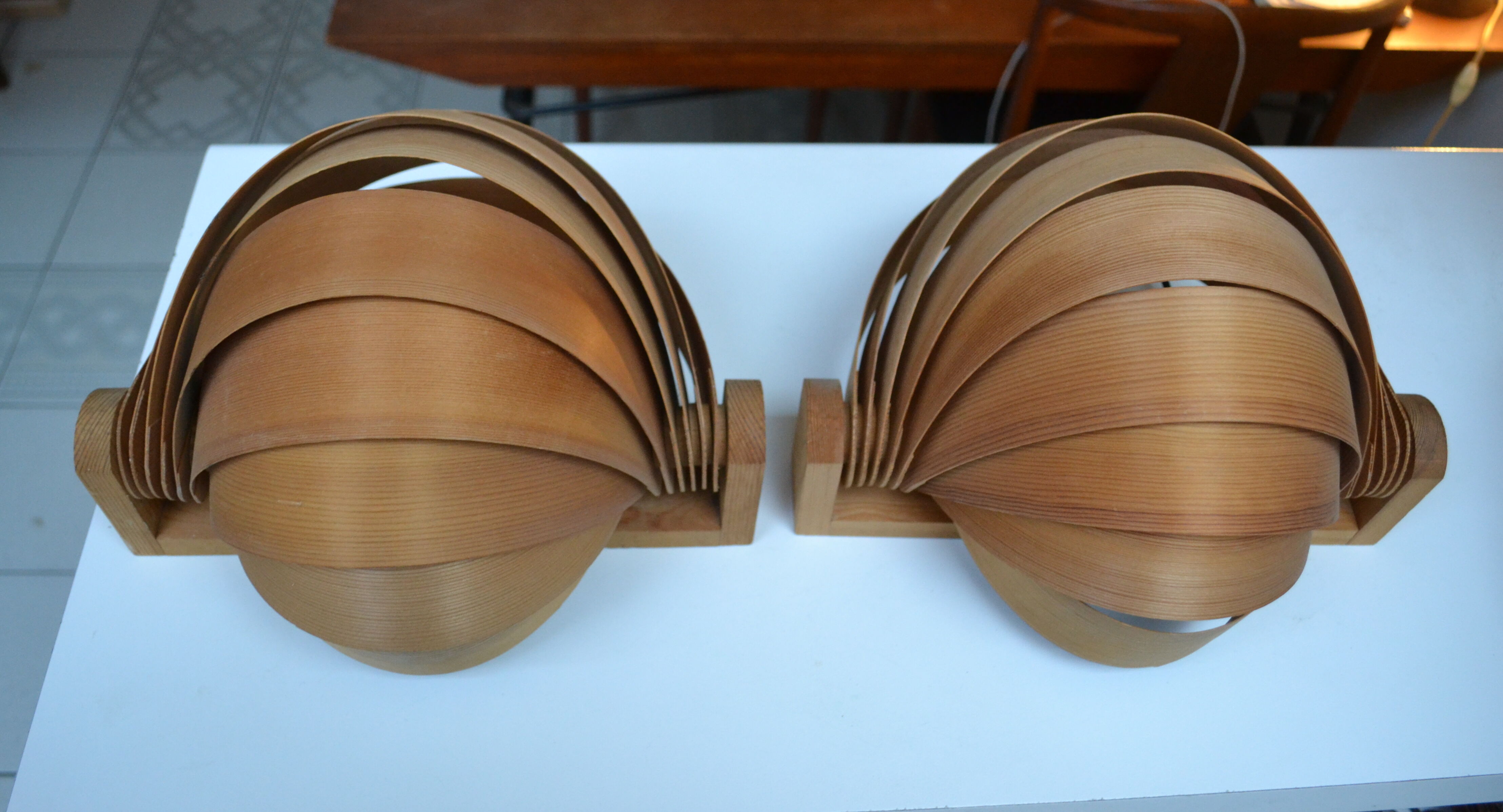 Pair of Scandinavian sconces Hans Agne Jakobsson 60s