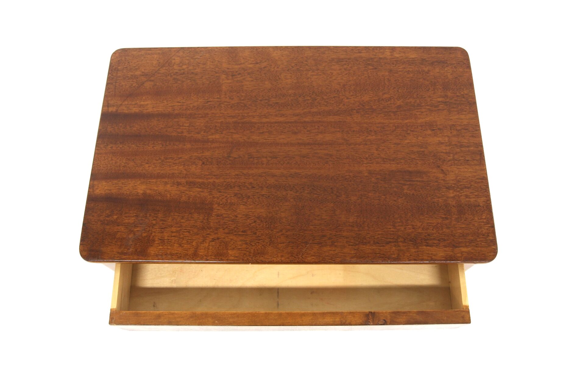 Table de chevet en acajou, Suède, 1950