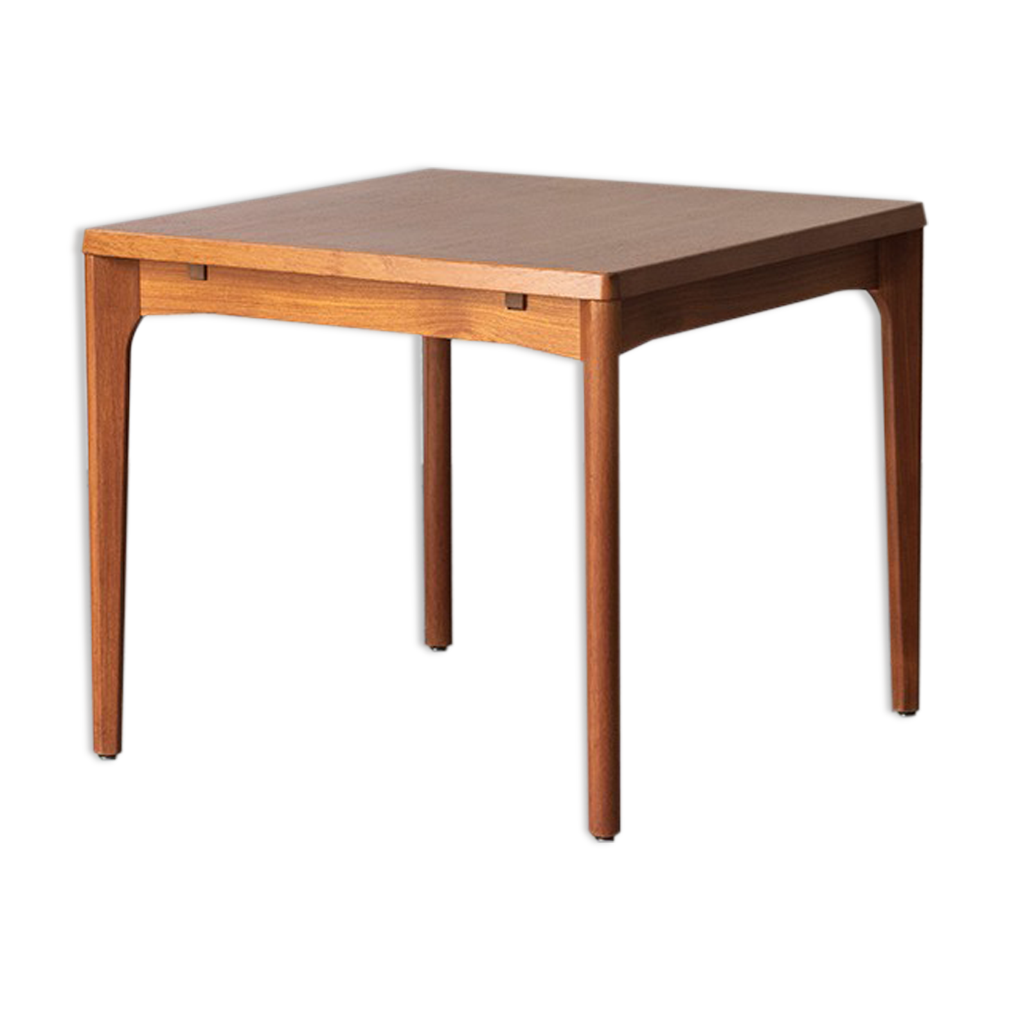 Extendable square dining table by Vejle Stole Møbelfabrik, Denmark 1960’s