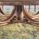 8 chaises et table en bois cintré, Empire Austro-Hongrois années 1900-1930
