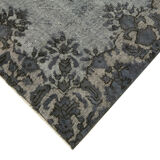 Handmade Distressed Anatolian 1980s 166 cm x 261 cm Grey Rug