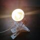 Old spotlight lamp with hanging clip 100% white 100%1970 vintage tbe