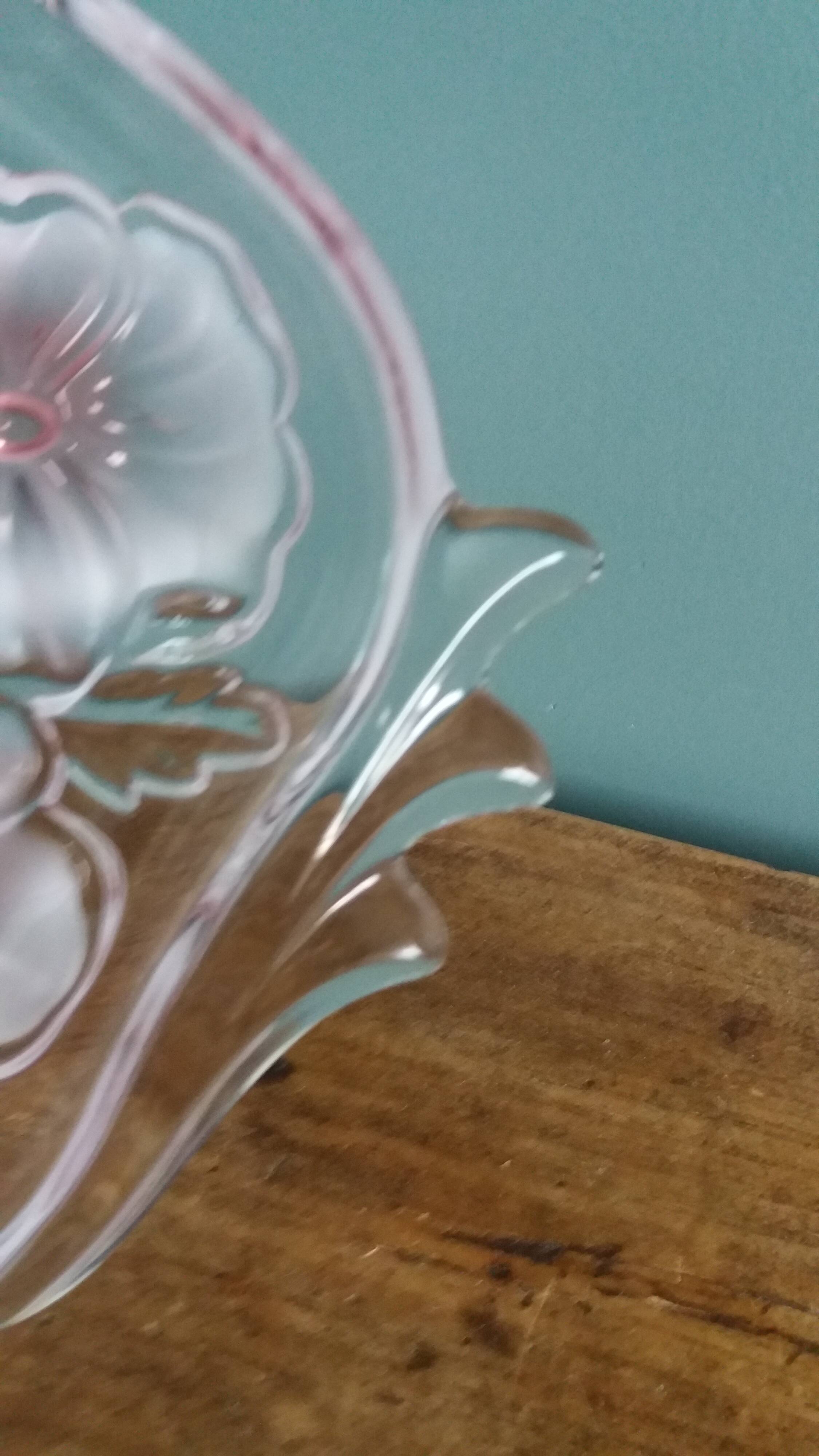 Walther-Glas flower fancies cake dish