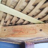 Wicker and rattan child chair