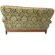 Vintage baroque chair with a rich floral pattern