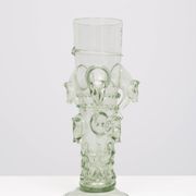 Vase en verre d'art vénitien du début du XXe siècle