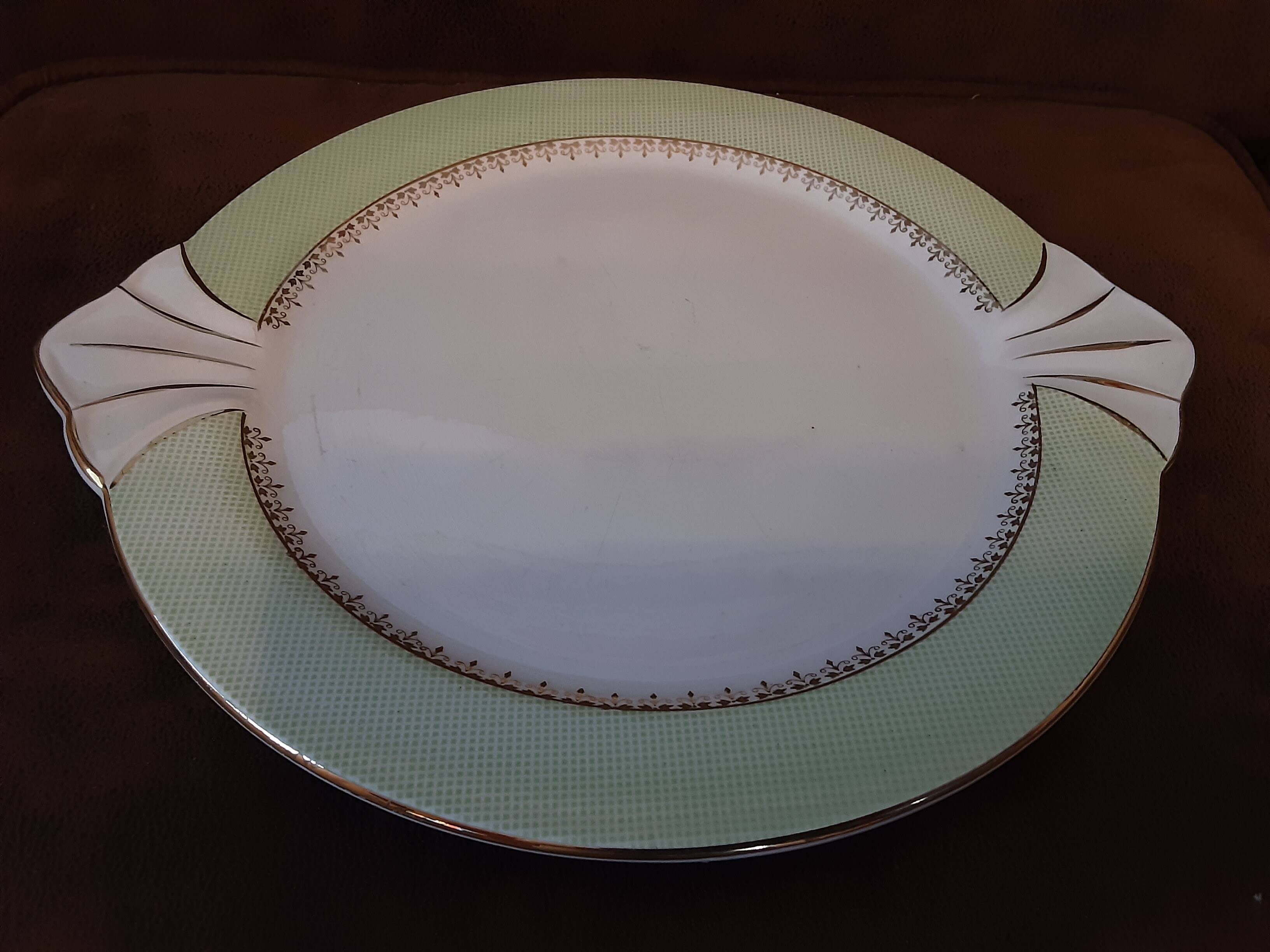 SA opaque porcelain round dish