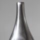 Pair Of Polished Aluminum Tall Vases