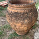 Very large ancient handmade terracotta jar – 80 cm