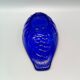 6 vintage LUMINARC France cobalt blue ice cream cups, "gourmet" model