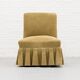 Beige corduroy crapaud lounge chair 1960s