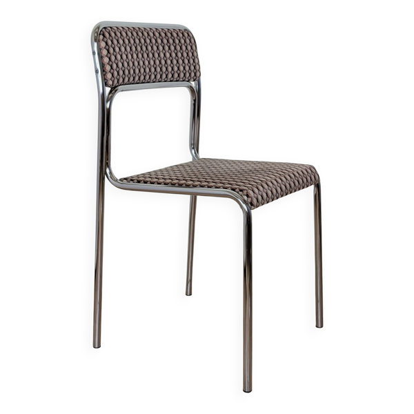 Chaise métal chromé